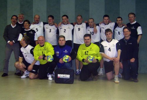 Team Deutschland mit den Sponsoren